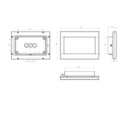RP-Technik - Hinweisleuchte Sicherheitsleuchte FMW408WL EB 8h, Wireless