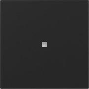 Gira - Abdeckung/Bedienelement für Installationsschalterprogramme Wippe gerade Kontrollf. 3490005 Schwarz m