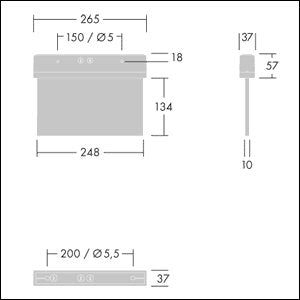 Thorn - Sicherheitsleuchte LED-Rettungszeichenleuchte VOYAGER ST #96632896
