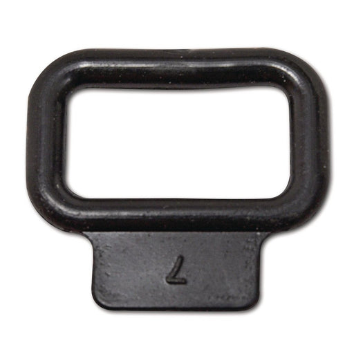 HellermannTyton - Befestigungsschelle für Kabel/Rohre Befestigungsschelle R3-PVC-BK-D1 L=26,2mm B=23,8mm − 500 Stück