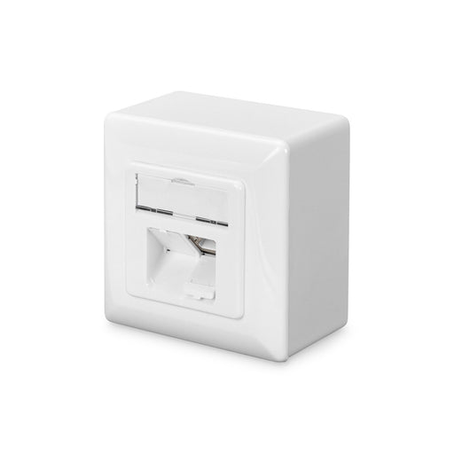 DIGITUS - Kommunikationsanschlussdose Kupfer Datendose 2f. Kat.6 DN-9006-N RAL 9010