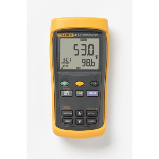 Fluke - Messgerät für Temperatur und Klima Thermometer m.Aufzeichn. FLUKE-53-2 B 60HZ USB Anschluß