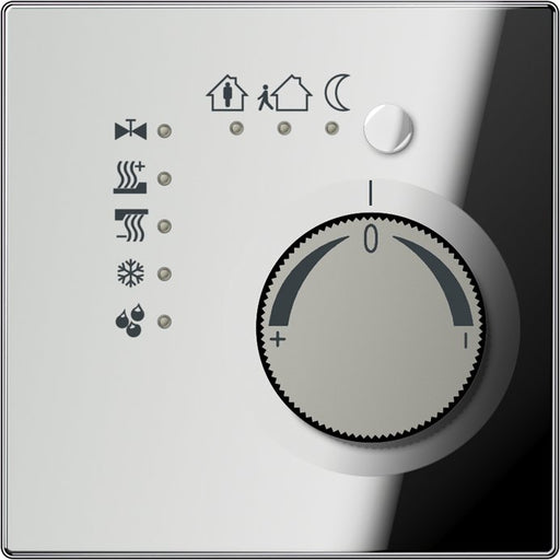 Jung - Bussystem-Raumtemperaturregler KNX Stetigregler gl.chr GCR 2178 mit int.Busankoppler