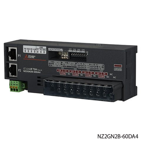Mitsubishi Electric - SPS-Analoges Ein-/Ausgangs-Modul Analog-Ausgangsmodul NZ2GN2B-60DA4 dezentrales
