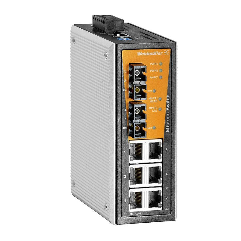Weidmüller - Netzwerk Switch Netzwerk-Switch IE-SW-VL08MT6TX2SCS