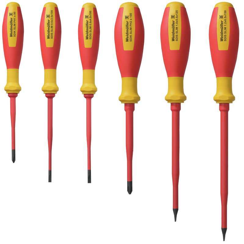 Weidmüller - Werkzeugset SchraubendreherSatz SDISETSLIMS3.5-6.5 SlimLine