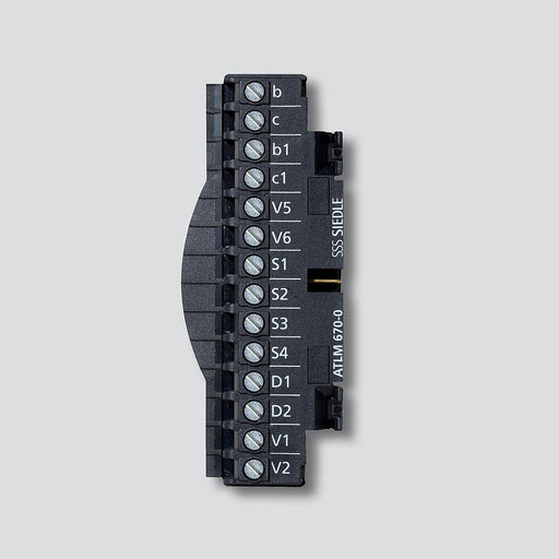 Siedle&Söhne - Zubehör/Ersatzteile für Türkommunikation Klemmblock sw 200029835-00 f. ATLM 670 − 1 Stück