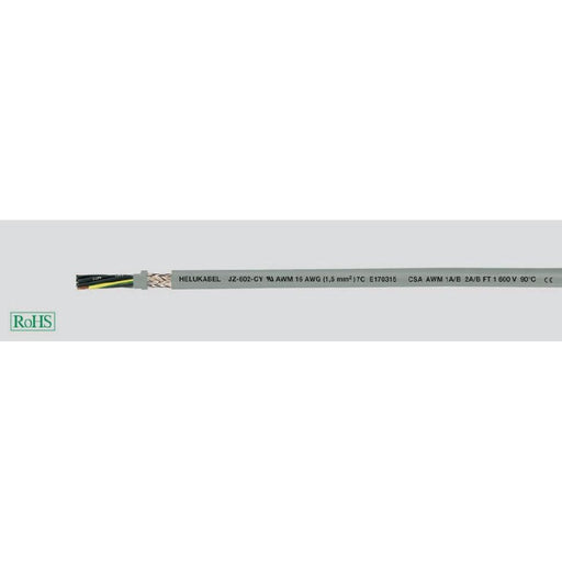 Klimaprime - Energiekabel < 1 kV, für ortsveränderlichen Einsatz HEL JZ-602-CY 4xAWG 20 4 JZ-602-CY 4xAWG 20 G0,5 PVC-Steuerltg U