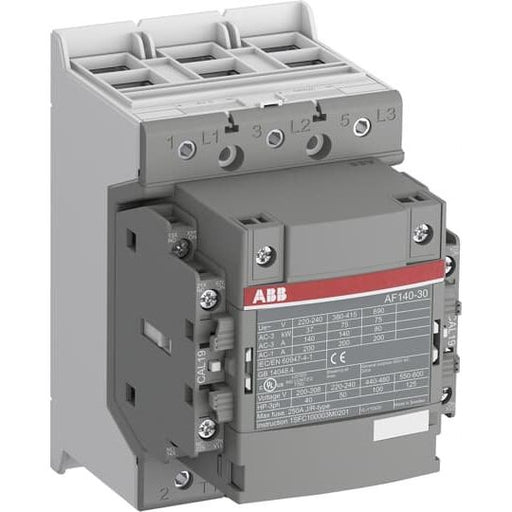 ABB Stotz S&J - Leistungsschütz zum Schalten von Wechselstrom Schütz AF140-30-22-11 50/60Hz / 20-60V DC