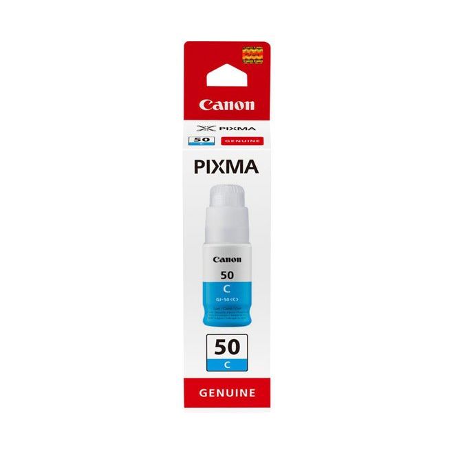 Canon - Verbrauchsmaterial für Telefax/Drucker/MFC Nachfülltinte GI-50C 70ml cy cyan