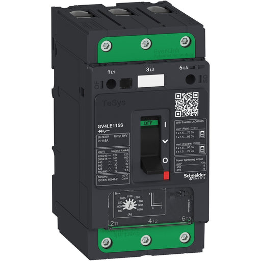 Schneider Electric - Leistungsschalter für Motorschutz Motorschutzschalter GV4LE80B 80A 3P 25kA