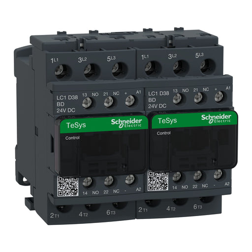 Schneider Electric - Schützkombination Wendeschützkombination LC2D38BD 18,5kW/400V/AC3