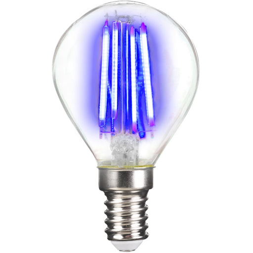 LIGHTME - LED-Lampe/Multi-LED LED-Deko-Tropfenlampe LM85311 E14 blau
