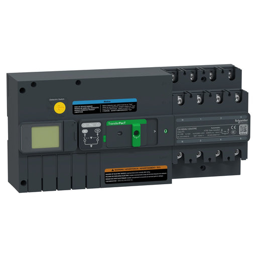 Schneider Electric - Lastschalter Netzumschaltung autom. TA16D4L1254TPE 125A 4P LCD 400VAC