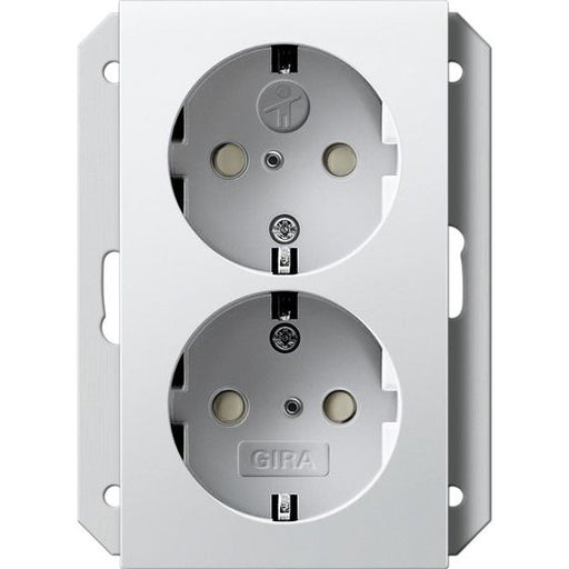 Gira - Steckdose Doppeldose SCHUKO 273103 1fach rws