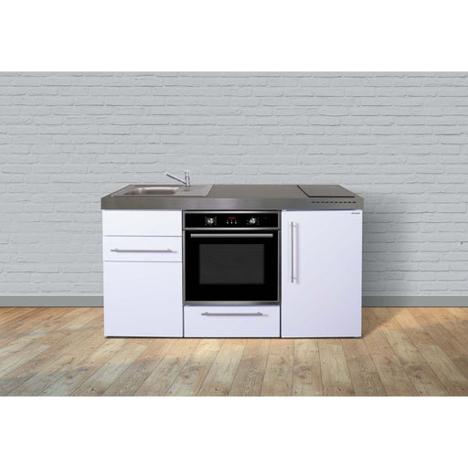 Stengel - Mini-Küche Miniküche Premiumline MPB160KSBOGKFreBliS weiß