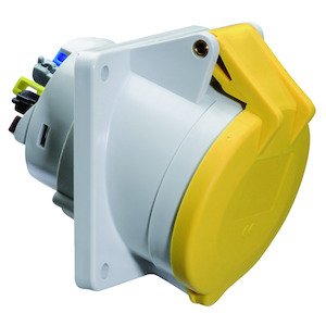Bals Elektrotech - CEE-Anbausteckdose (IEC 60309) Anbausteckdose geneigt 16A 12862 4p 110V 4h IP44