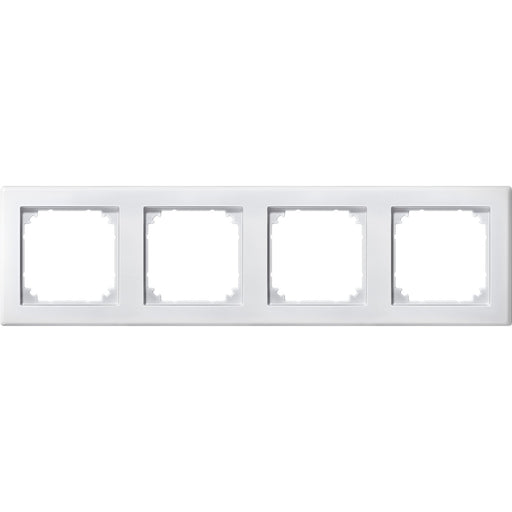 Merten - Abdeckrahmen Rahmen 4f.pws 462419 waage/senkrecht