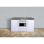 Stengel - Mini-Küche Miniküche Premiumline MPM160MWBre2Sn weiß
