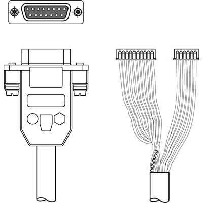 Leuze - Konfektioniertes Sensor-Aktor-Kabel Verbindungsleitung KB 031-3000