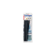 HellermannTyton - Verbindungs-/Übergangsmuffe Kabel-Reparatur-Set LVRK-L-24/6-200POXBK schwarz