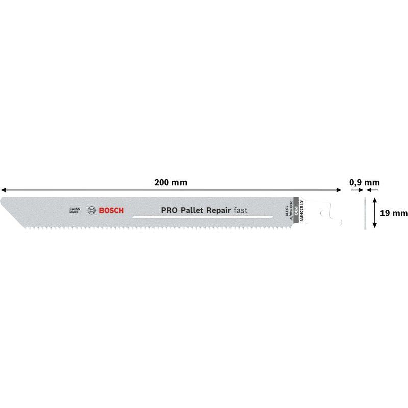 Bosch - Säbelsägeblatt PRO Pallet Repair fast 2608659061VE(5) S1022HFR