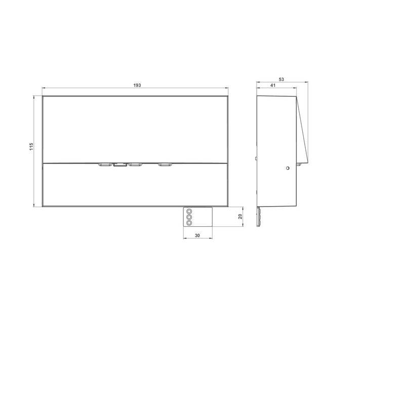 RP-Technik - Sicherheitsleuchte WAF428WL-E EB 8h, Wireless