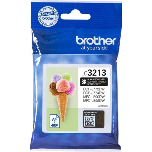 Brother - Verbrauchsmaterial für Telefax/Drucker/MFC Tintenpatrone LC-3211BK sw