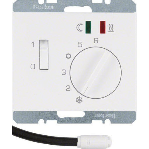 Berker - Raumthermostat Fußbodentemperaturregler 20347109 mit Schließer