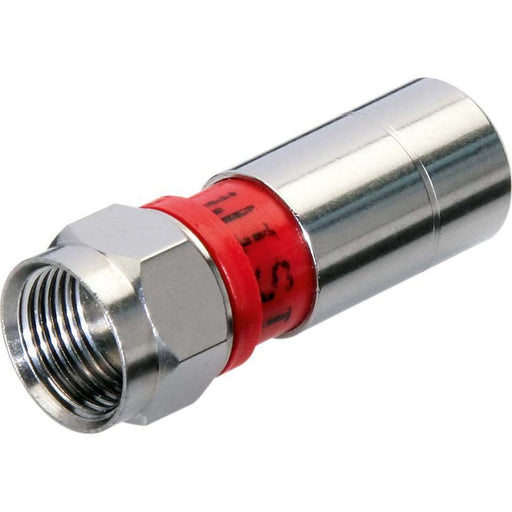 Wisi - Koax-Steckverbinder F-Compress-Stecker DV10N für MK 76 A + NIT − 100 Stück