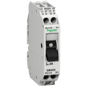 Schneider Electric - Leitungsschutzschalter Sicherungsautomat GB2CD07 2p. 2,0A m.Hilfssch. − 6 Stück