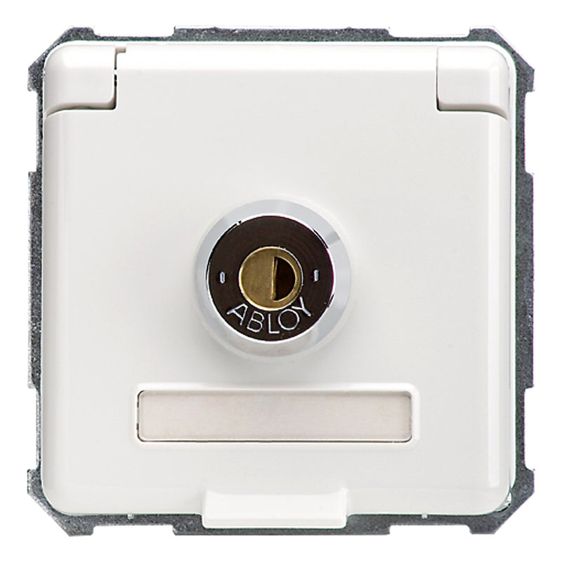 Elso - Steckdose abschließbar 225094 RAL 9010