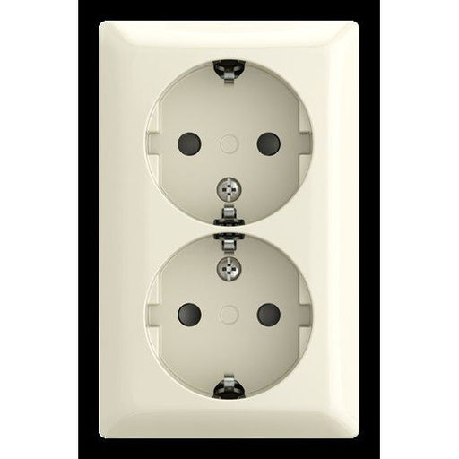 Busch-Jaeger - Steckdose SCHUKO Doppelsteckdose AP 202 EAPBJ-522 Safety
