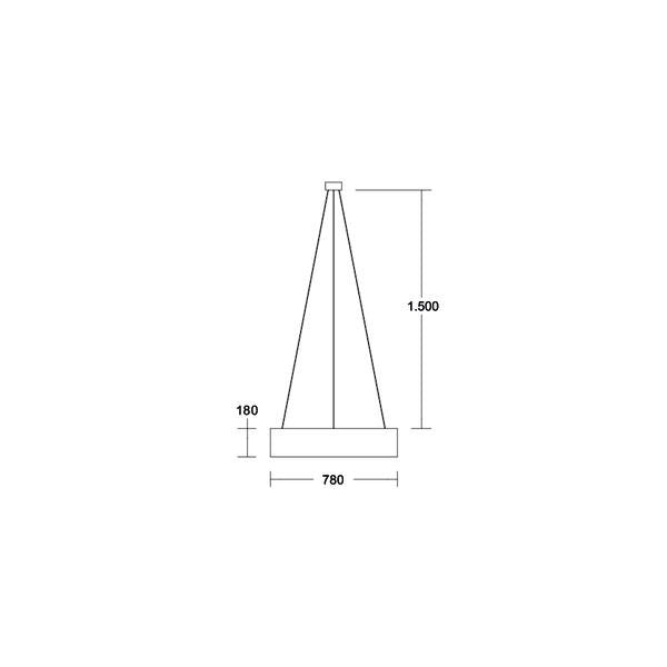 Brumberg Leuchten - Pendelleuchte 58268150 5x E27 max. 60W