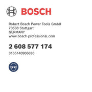 Bosch - Bohrer Metallspiralbohrer HSS 2608577174 PointTeQ DIN 338