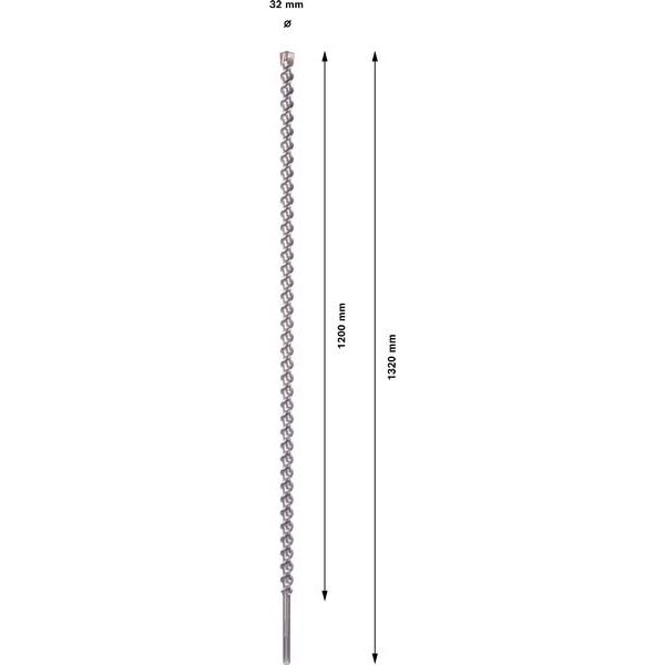 Bosch - Bohrer PRO SDS-max-7 Bohrer, 2608586795 32x1200x1320 mm