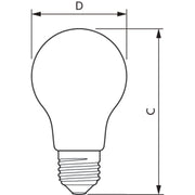 Philips Lighting - LED - Lampe/Multi - LED LED - Lampe E27 CorePro LED#36128700 matt matt