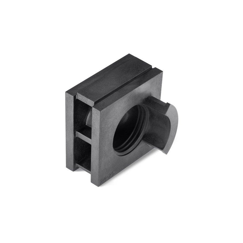 HellermannTyton - Kabelführung für Gehäuse/Schränke Einfachtülle VP-L_24-25 VarioPlate 24-25 mm − 10 Stück
