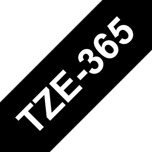 Brother - Schriftband Schriftbandkassette TZe-365 36mm, 8m, sw, ws