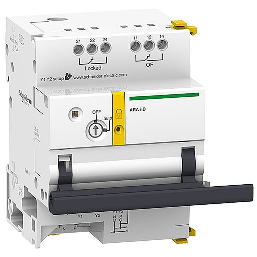 Schneider Electric - Zusatzeinrichtung für Reiheneinbaugeräte Wiedereinschaltgerät A9C70342 ARA für iID 2p