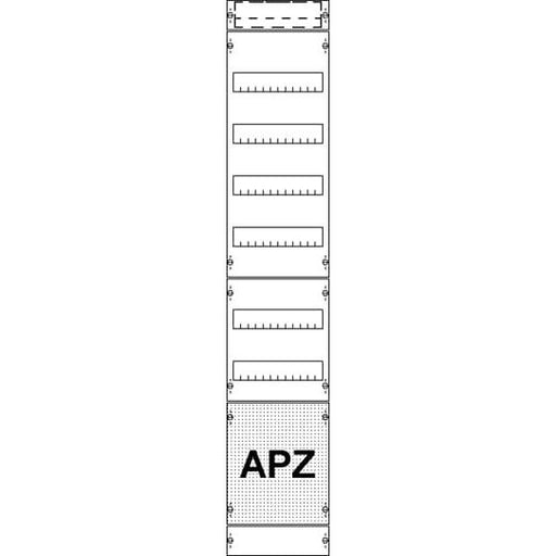 Striebel&John - Verteilerfeld für Installationsverteiler Verteilerfeld 1V50A2B BH5 1FB+APZ
