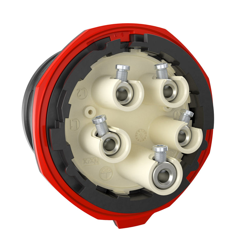 Walther Werke - CEE-Gerätestecker (IEC 60309) CEE NEO Anbaugerätestecker FW712506SK schräg 16A 5P 6h