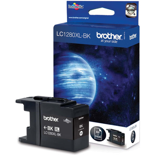 Brother - Verbrauchsmaterial für Telefax/Drucker/MFC Tintenpatrone LC-1280XLBK sw
