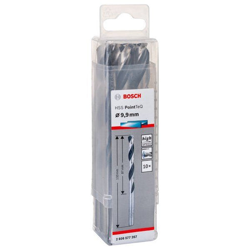 Bosch - Bohrer Metallspiralbohrer HSS 2608577267 PointTeQ DIN 338 9,9