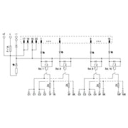 WAGO - Übergabemodul 704-5094 Steckverbin.DIN41651