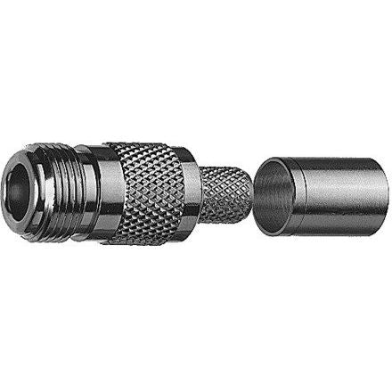 Telegärtner - Koax-Steckverbinder N-Kabelbuchse cr/cr 100024015 G37 (2.7/7.25)