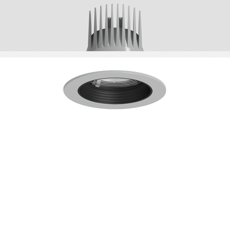 RZB - Downlight/Strahler/Flutlicht LED-Einbaudownlight 901767.004.1 940, silber