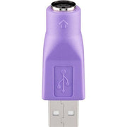 Goobay - Kommunikationstechnik-Adapter USB-Adapter 68918 violett