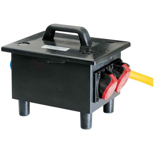 Gifas Electric - CEE-Steckdosen-Kombination (IEC 60309) Vollgummi-Verteiler 676-3103C63.00363G 5x63A, 400V