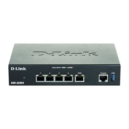 DLink - Netzwerk Router VPN Security Router DSR-250V2/E